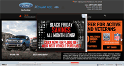 Desktop Screenshot of advantagefordnc.com